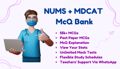 MDCAT + NUMS Combo